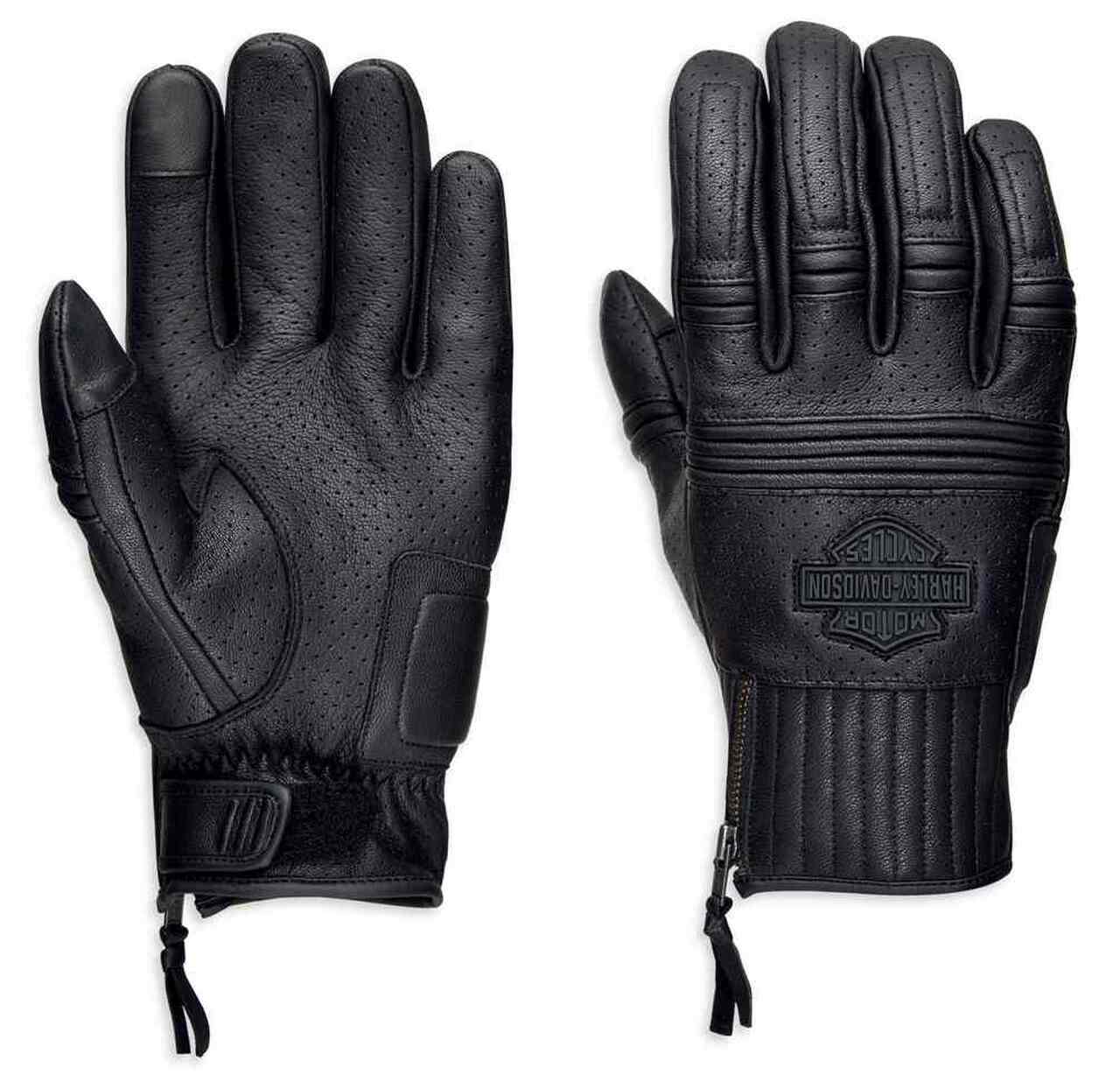 Мотоперчатки мужские Harley-Davidson Layton Perforated Leather
