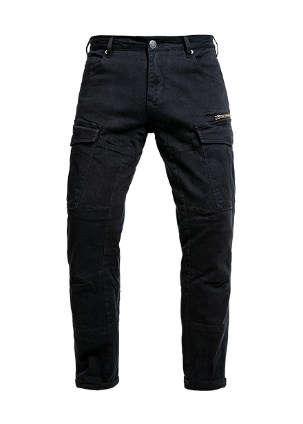 Мотоджинсы мужские John Doe Cargo Men Stroker Black
