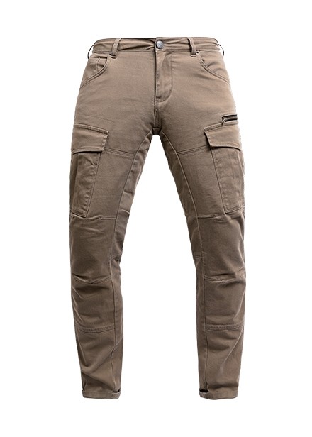 Мотоджинсы мужские John Doe Cargo Men Stroker Camel